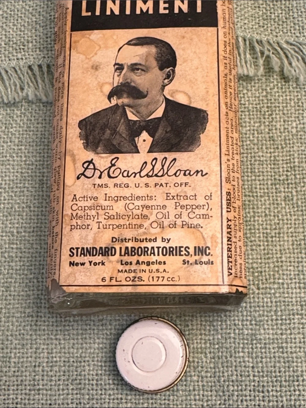 Sloan’s Liniment Bottle